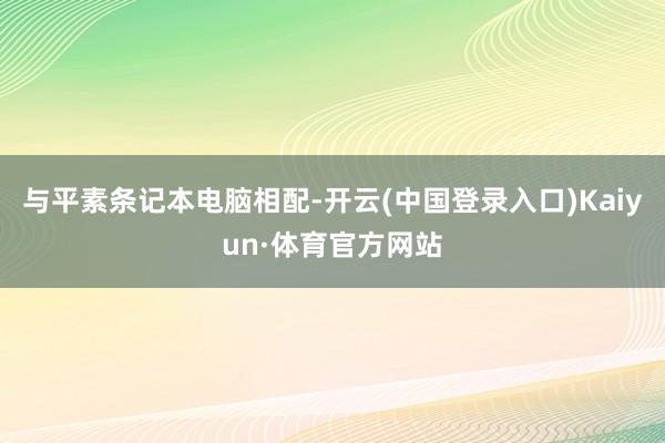 与平素条记本电脑相配-开云(中国登录入口)Kaiyun·体育官方网站