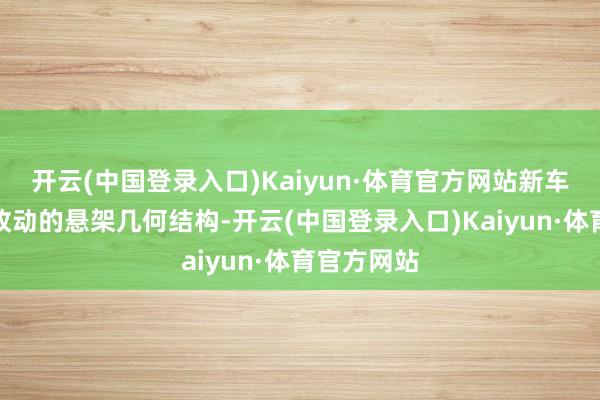 开云(中国登录入口)Kaiyun·体育官方网站新车还配备了改动的悬架几何结构-开云(中国登录入口)Kaiyun·体育官方网站